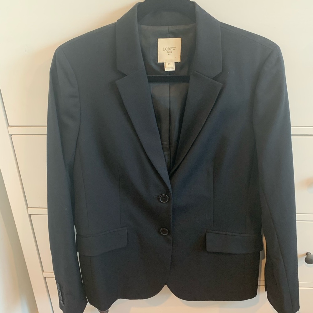 J Crew Wool Suit Blazer